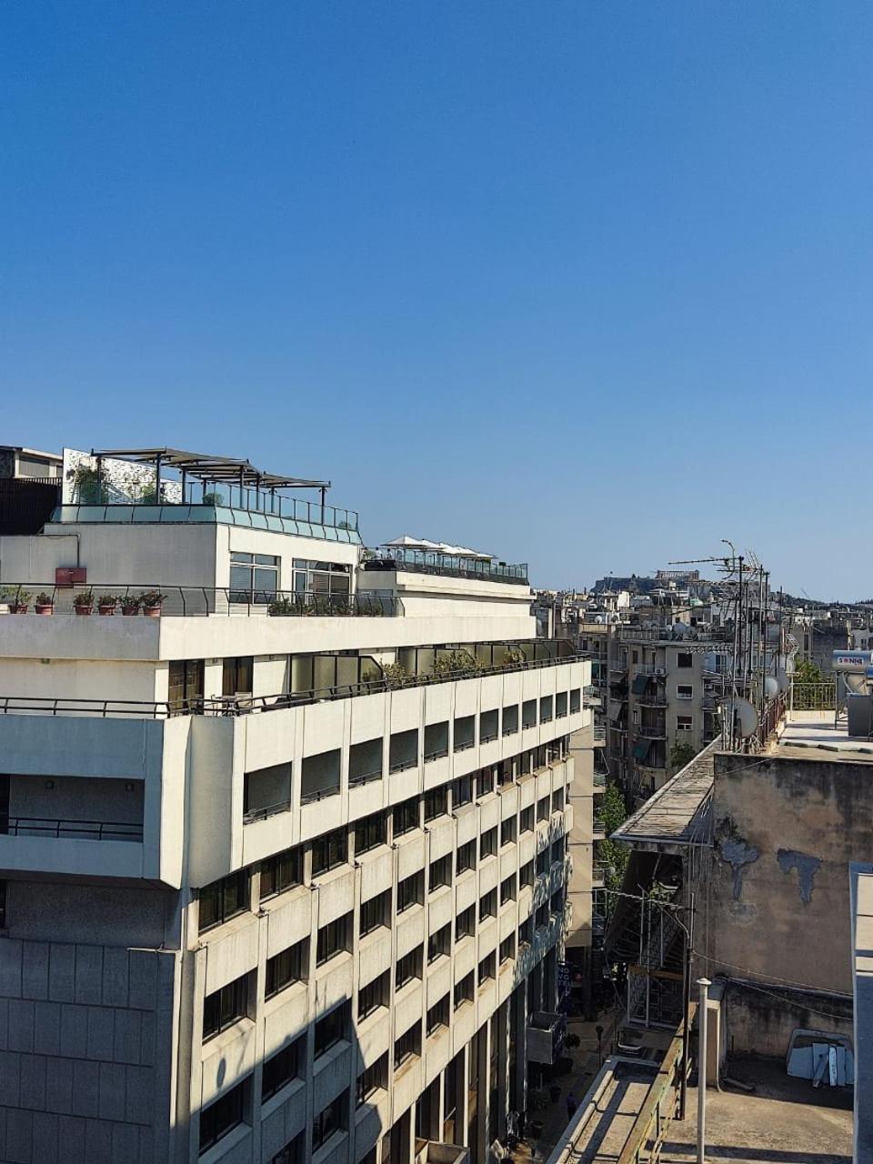 Voda Luxury Residence #201 - Acropolis View Rooftop 雅典 外观 照片